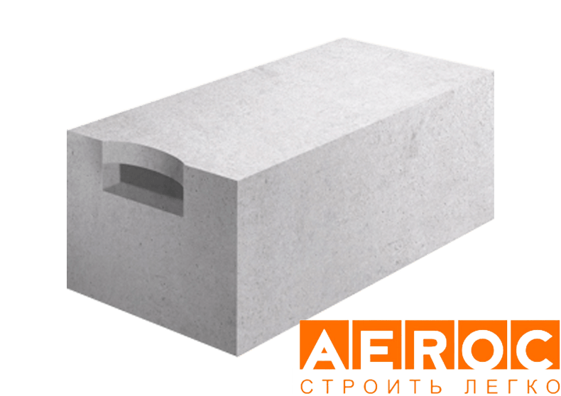 Газобетон Aeroc D600 625х300х250 мм