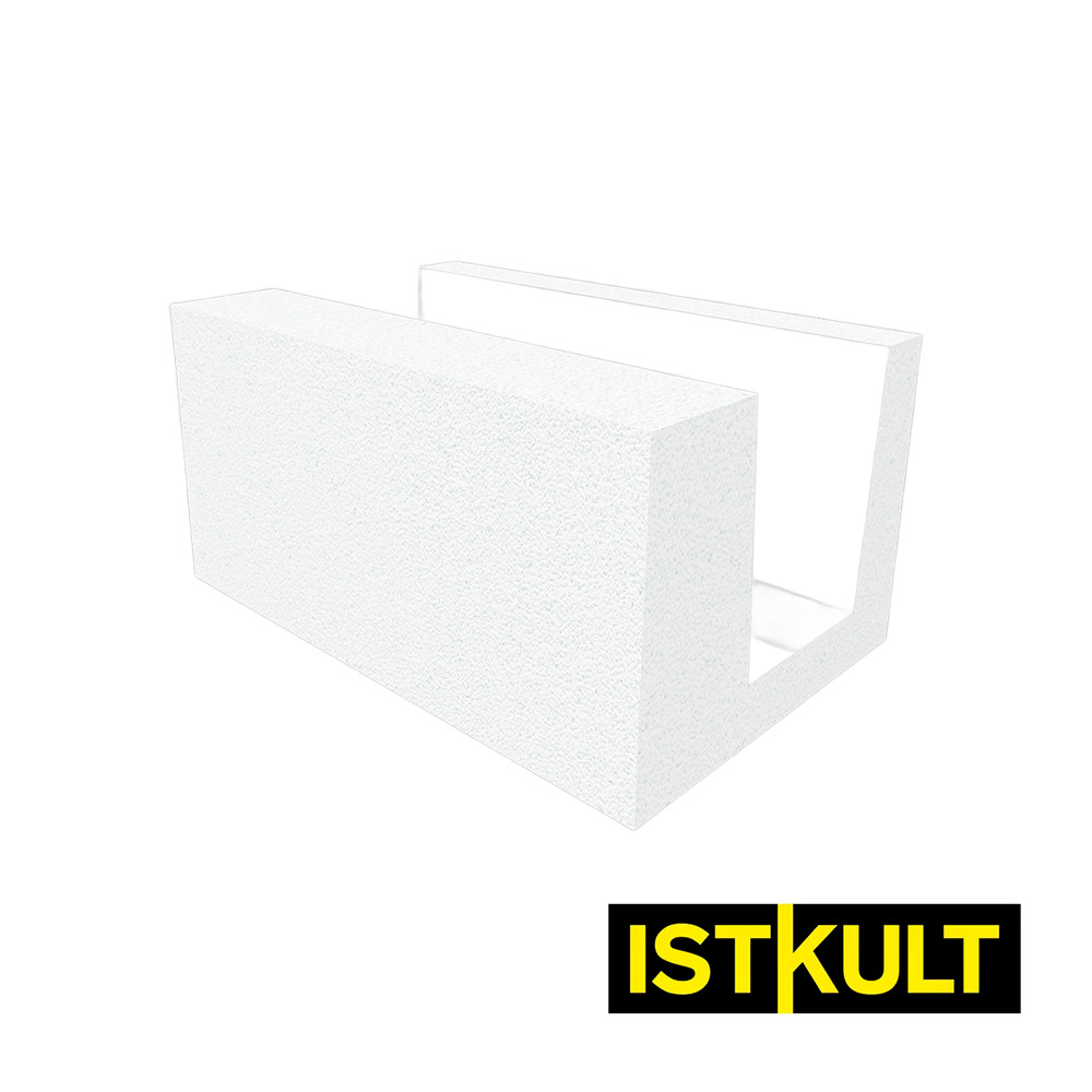 Газобетонный U-блок ISTKULT 500х400х250 мм